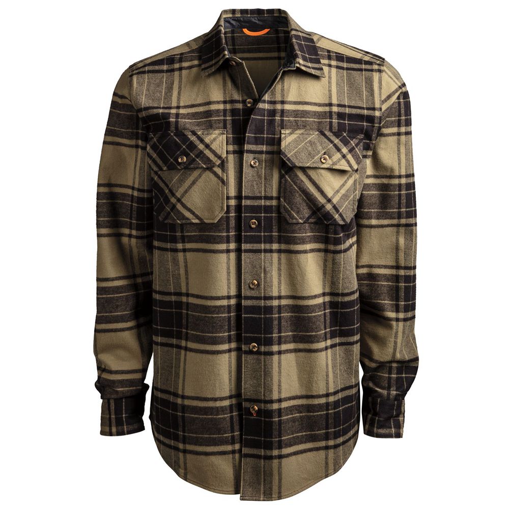 Camisa Masculino - Timberland Pro® Woodfort Heavyweight Flannel Work - IWLHJ2087 - Verde Oliva